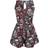 Rockabella Mortal Playsuit - Black/Red