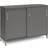 Ergoff DNA Anthracite/Alu Grey Förvaringsskåp 120x89cm