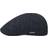 Stetson Gubbkeps Flat cap Texas Woolrich Herringbone mörkblå Storlek: cm