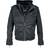 Brandit Black Rock Imitation Leather Jacket black