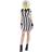 Smiffys official beetlejuice 1980s 80's adults ladies fancy dress costume