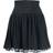 Rotterdamned Floral Lace Skirt - Black