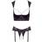 Cottelli Collection Lingerie Half Cup BH-sæt