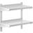 Royal Catering Stainless 2 Wall Shelf