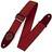 Levy's Leathers Cotton Guitar Strap Red