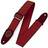 Levy's Leathers MSSC8-RED Gitarrengurte 2" Signature Series Cotton Strap Red