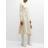 Jil Sander Asymmetric knit wool midi dress beige