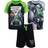 Monster Jam T-shirt Tank Top & French Terry Shorts Set 3pcs - Grey/Black