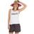 Hurley Capri Straw Lifeguard Hat Karminrot Bright Crimson Einheitsgröße