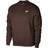 Nike Sportswear Club Fleece Crew - Baroque Brown/White