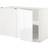 IKEA METOD White Förvaringsskåp 127.5x80cm