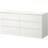 Ikea Malm White Chest of Drawer 160x78cm