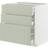 IKEA Metod Maximera White/Stensund Light Green Byrå 80x88cm