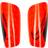 Nike Mercurial Guard, benskydd, fotball BRIGHT CRIMSON/BLACK