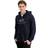 Alpha Industries Sweatjakke - Marin/Grå/Rød/Hvid