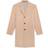 Theory Almec Double Face Coat - Palomino/Lt Grey Mel