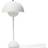 &Tradition Flowerpot VP3 Glossy White Bordslampa 50cm