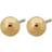 Edblad Plain Studs Gold