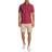 Nautica Men's Short Sleeve Solid Stretch Cotton Pique Polo Shirt - Maroon