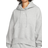 NIKE Sportswear Phoenix Fleece Over-Oversized Pullover Hoodie Women's - Dark Grey Heather/Sail