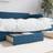 vidaXL Bed Drawers 2 Engineered Wood and Velvet