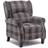 More4Homes Tartan Recliner Armchair