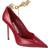 Jimmy Choo Pumps Diamond Talura aus Leder Rot