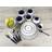 Gimex Linea Blue Service 16 Dele Spisestel 16stk