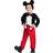 Disguise Mickey Mouse Child Deluxe Costume Black/Red 3T/4T