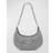 Marc Jacobs The Rhinestone Small Crystals Curve Shoulder Bag - Gray