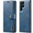 DG.Ming 2-in-1 Magnet Wallet Samsung Galaxy S22 Ultra Blue