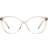 Pierre Cardin P.C. 8516 AZP Women’s Brown Size Free Lenses HSA/FSA Insurance Blue Light Block Available