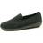 Rohde ballerup ladies flat mule slippers micro velour virgin wool lining
