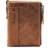 Hibate Men's Card Holder Wallet - Brown