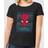 Marvel Spider-Man Women's Christmas T-Shirt Black