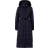 Áhkká Dunkappa Long Down Coat - Dark Navy Blue