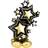 Amscan Anagram 4246311 Black & Gold Star Cluster Airloonz Air-Filled Foil Balloon 59"