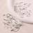 Shein 20pcs Leaf Shaped Alloy Diy Hairpin