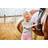 Horse Guard Horse Guard Mesh Glitter Schabrak Dressyr Orchid Pink