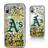 Keyscaper Oakland Athletics iPhone X/Xs Logo Glitter Case