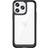 MAULUND iPhone 14 Pro Max Hybrid Plastik Cover Gennemsigtig Sort