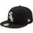 New Era New Era Mens Chicago White Sox Wool 59Fifty Fitted Hat, Adult, Black/White
