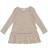 Petit Piao Dress LS - Dauville Mauve/Eggnod