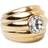 Amina Muaddi Jahleel Ring - Gold/Transparent