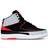 NIKE Air Jordan 2 Retro M - Black/Infrared 23/Pure Platinum/White