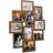 vidaXL Collage Light Brown Ram 10x15cm 10st