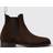 Scarosso Mocka Chelsea Boots - Brun