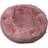 OZami Fluffy Donyt Dog Bed M Pink