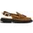 Toga Virilis sling-back leather loafers men Leather/Leather/Leather Brown