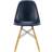 Vitra Eames Fiberglass Navy Blue Köksstol 83cm